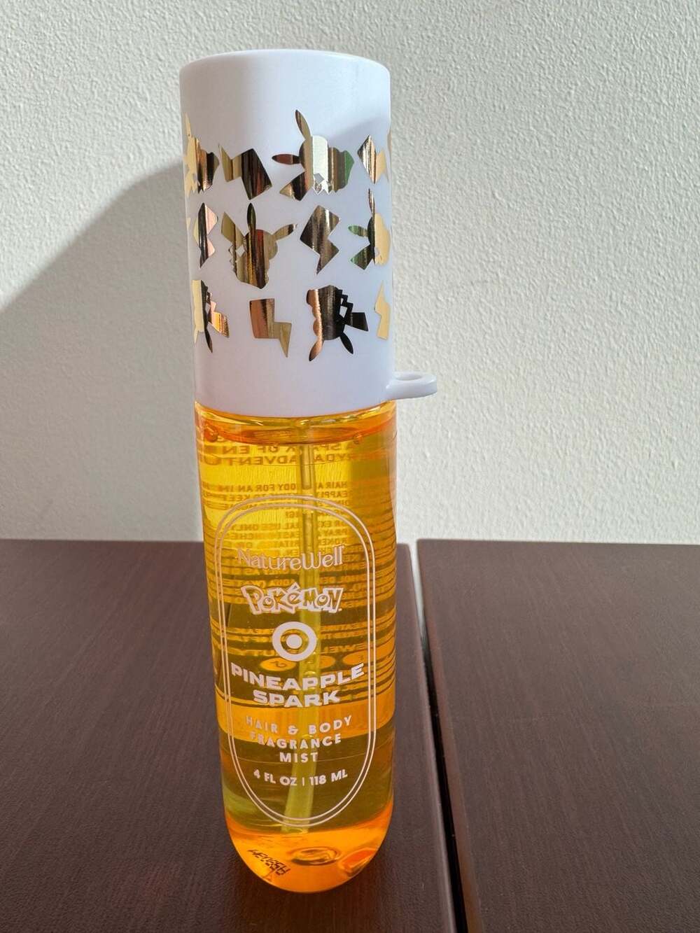NatureWell Pokemon X Target Collab Pineapple Spark Hair & Body Fragrance Mist